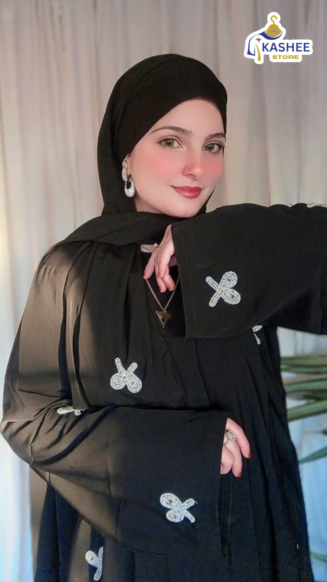 Stylish Bow Abaya