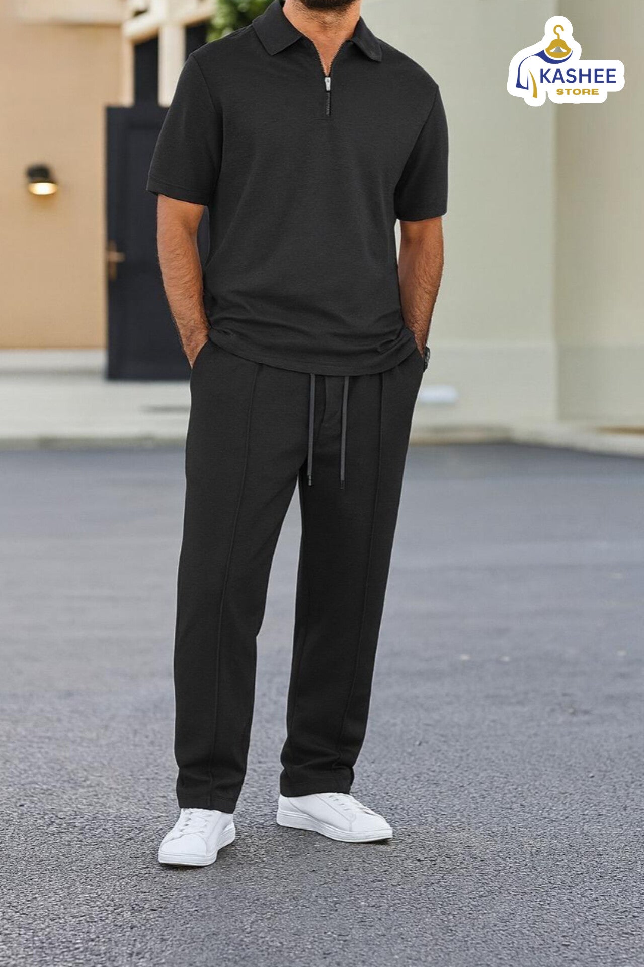 Zip Style Trouser Stripe Tracksuit – Sporty & Stylish