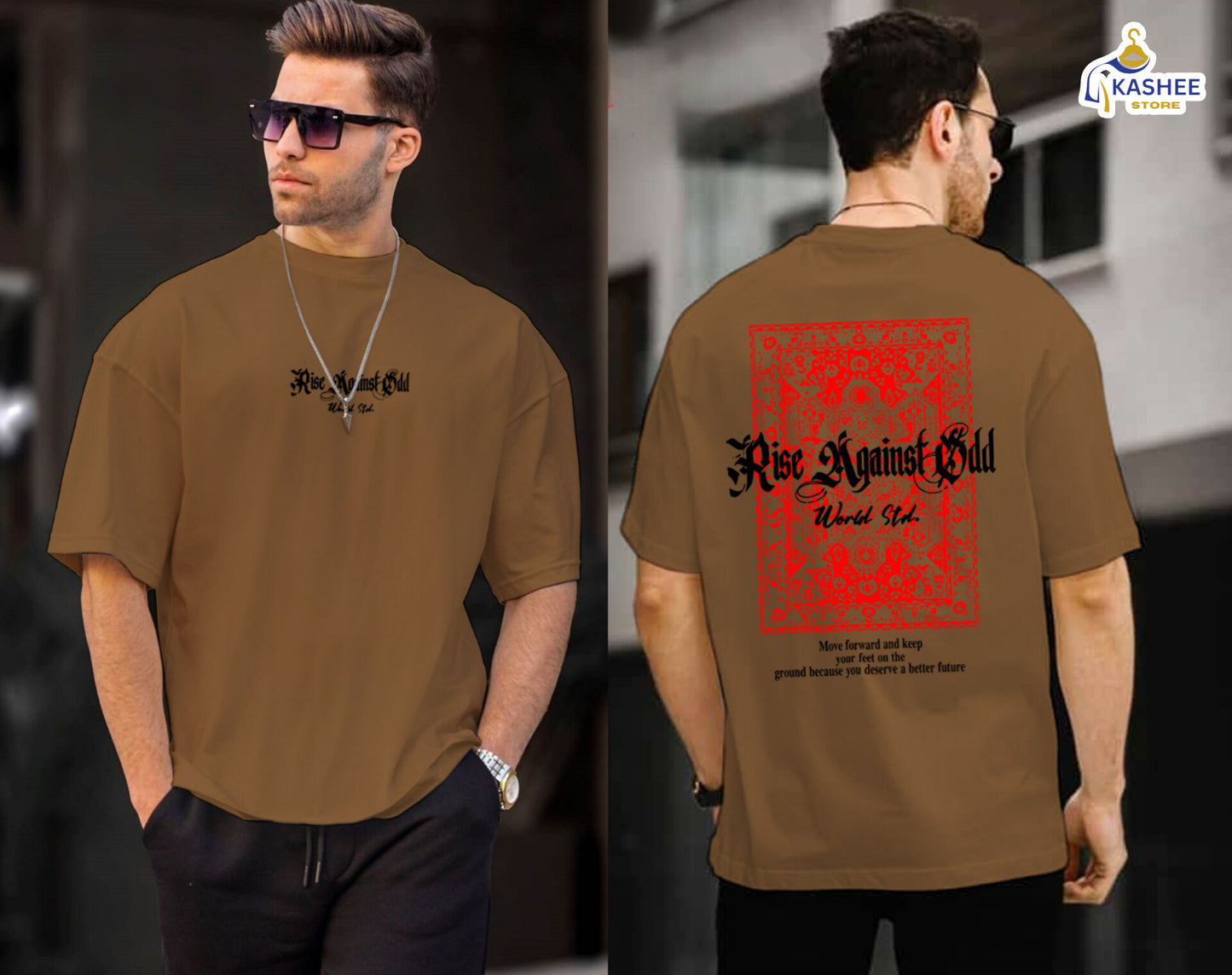 Modern Comfort – Oversize Drop Shoulder Tee