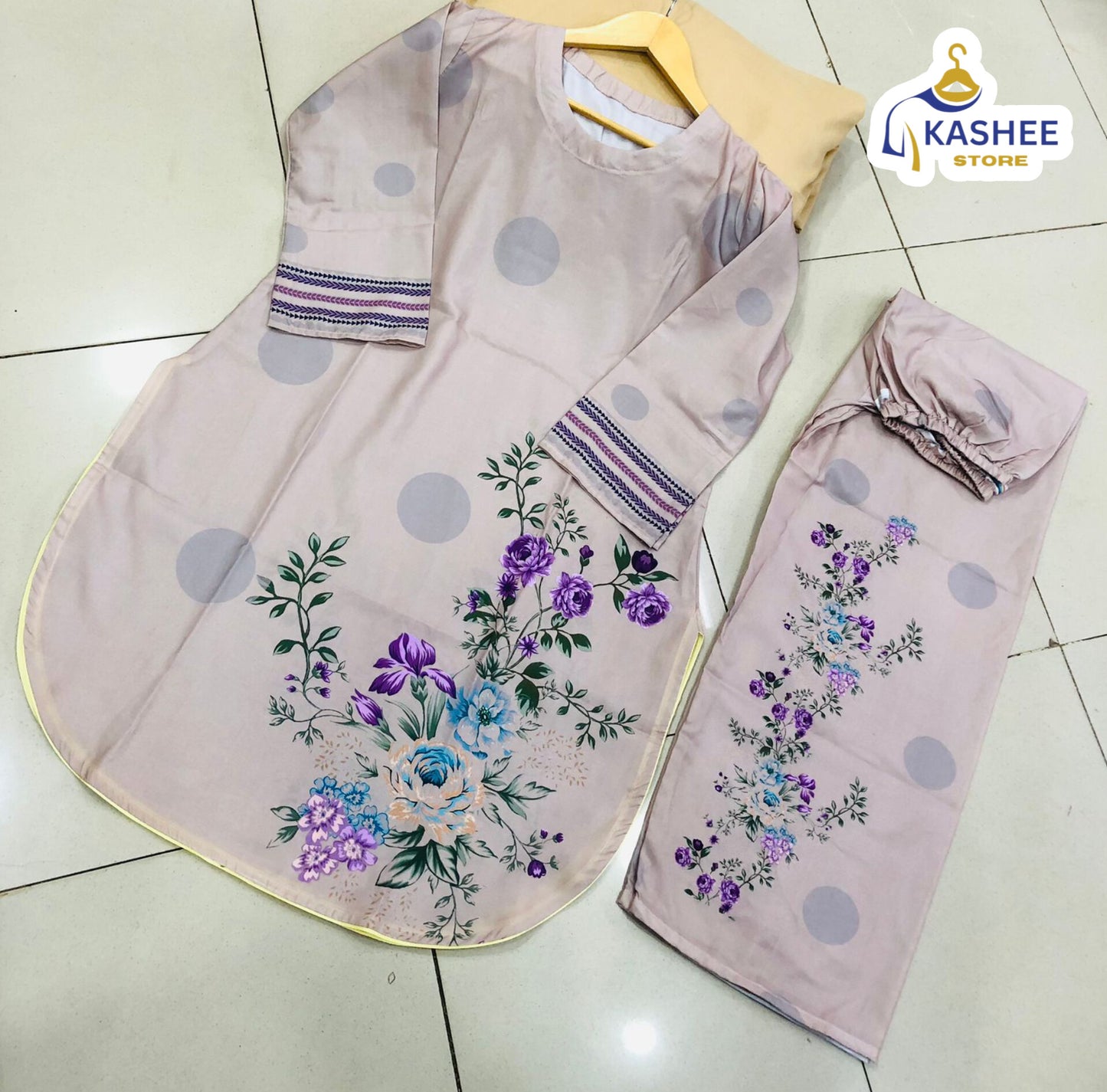 Digital Print Co-Ord Set – 2Pc Suit