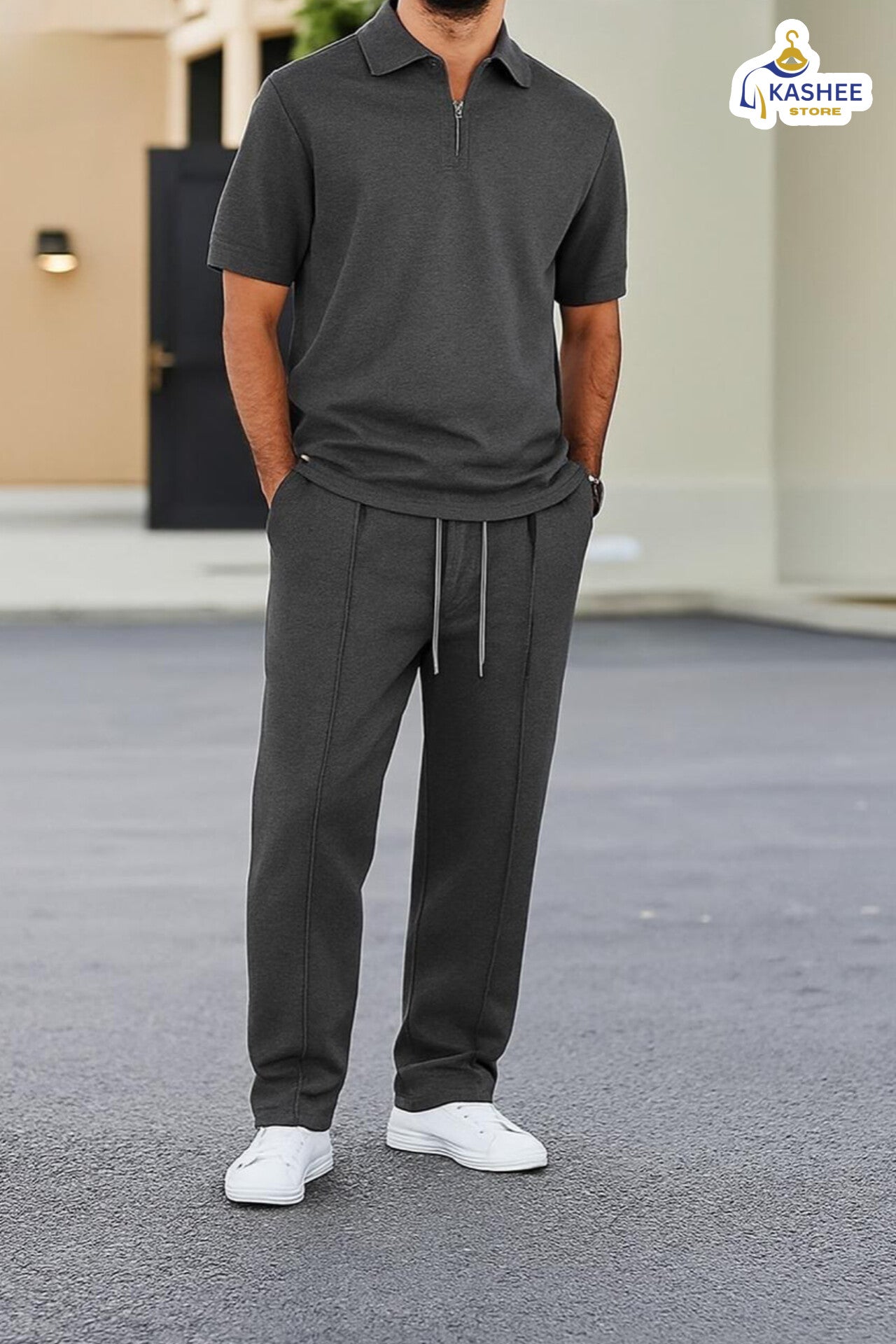 Zip Style Trouser Stripe Tracksuit – Sporty & Stylish