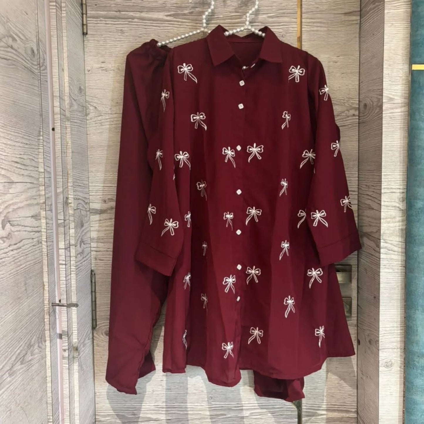 Stylish Embroidered Two-Piece – Breezy & Beautiful
