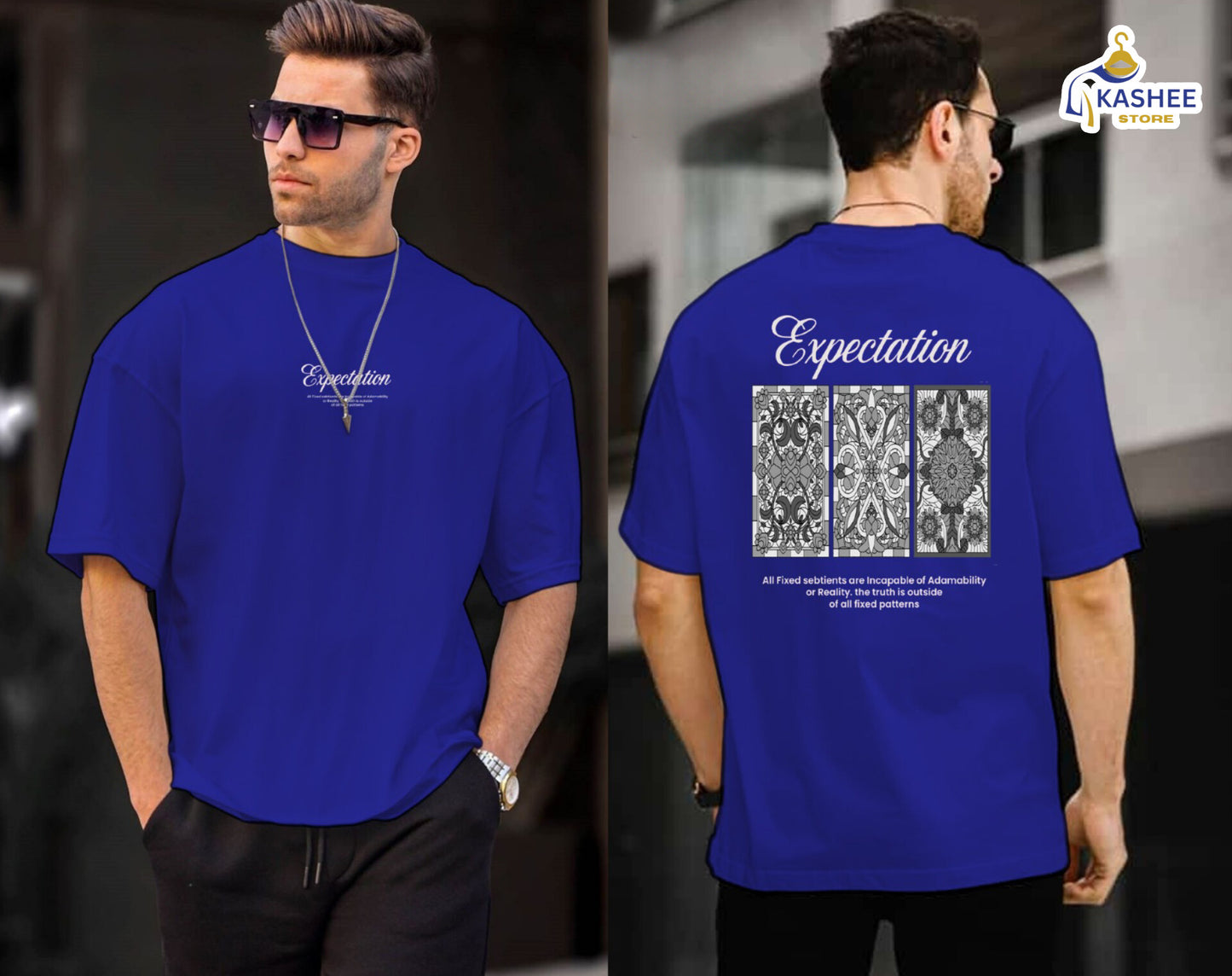 Modern Street Vibe – Down Shoulder Graphic Tee