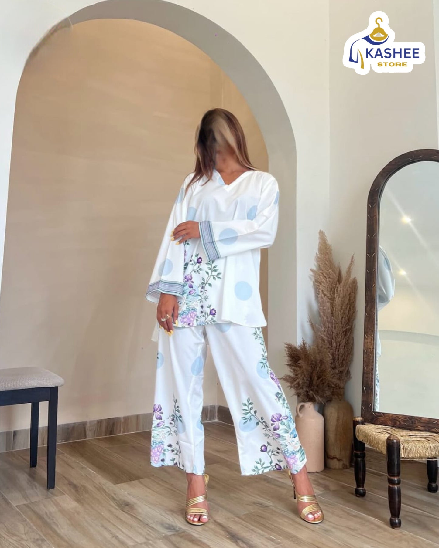 Digital Print Co-Ord Set – 2Pc Suit
