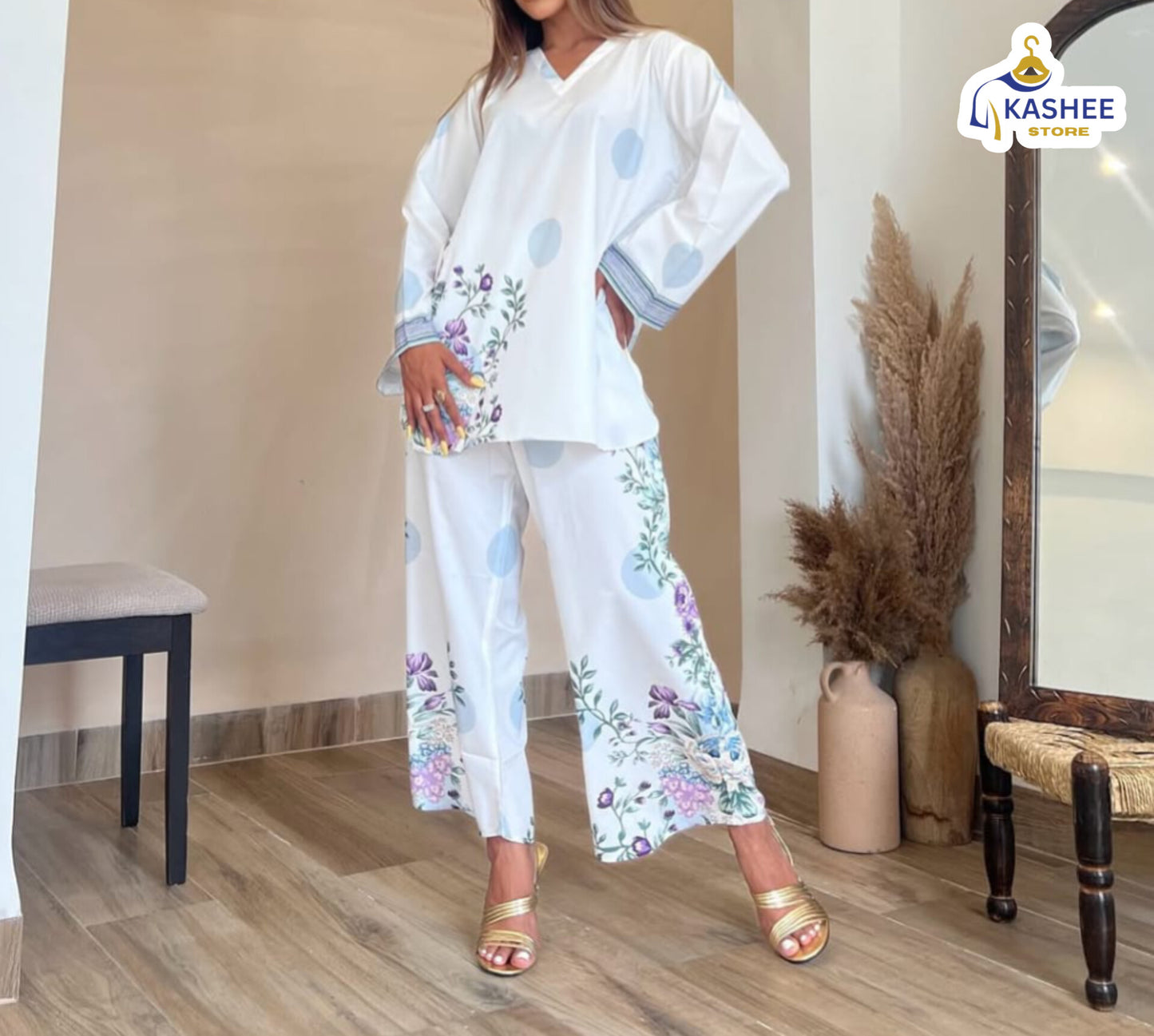 Digital Print Co-Ord Set – 2Pc Suit