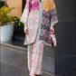 Multi-Colour Digital Print Shirt & Bell Bottom