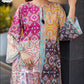 Multi-Colour Digital Print Shirt & Bell Bottom
