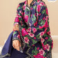 Rosy Digital Print Co-Ord Set | 2Pc Suit