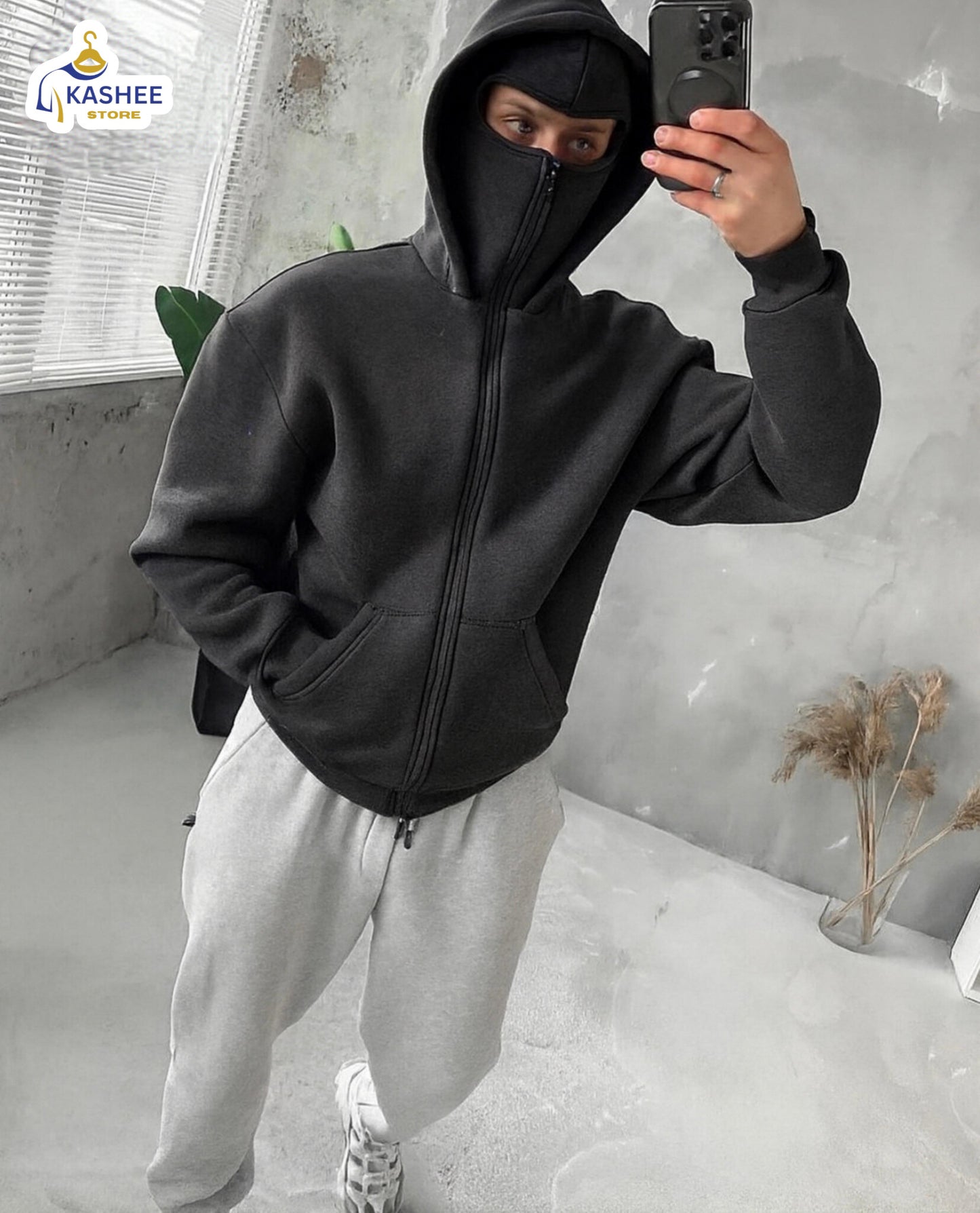 Balaclava Hoodie – Premium Fleece Comfort