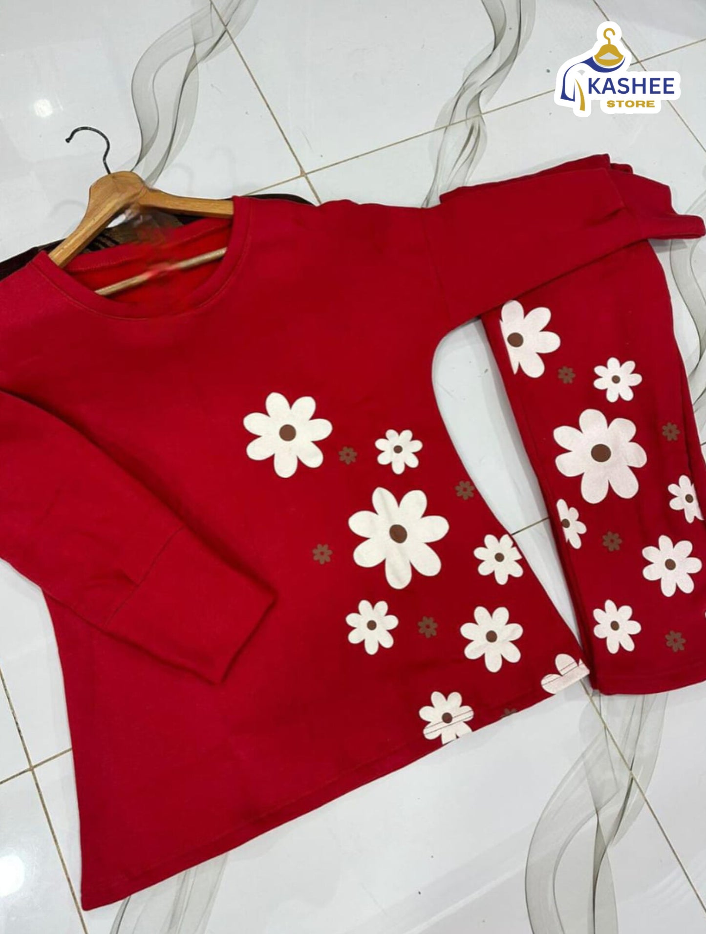 Winter Essential | Double Fleece Printed 2-Piece Set