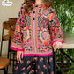 Trendy 2pc Silk Outfit – Printed Shirt & Flapper