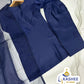 V-Neck Silk Farshi 3Pc