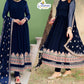 Border Embroidered Maxi & Dupatta – 3Pc Dress