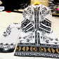 "Digital Print 2Pc Suit | Swiss Silk Collection"
