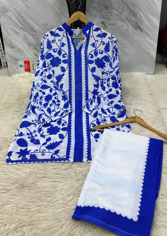 "Trendy Digital Print 2-Piece | Perfect for Every Occasion"