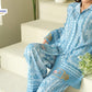 Signature Digital Print Swiss Silk Suit | 2-Piece Set