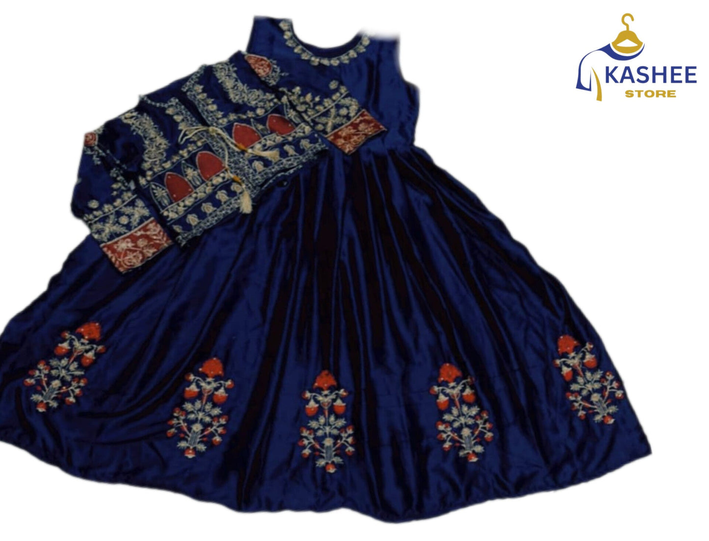 Handwork Embroidered Maxi 2Pc Set
