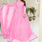 Elegant Pearl & Lace Work Maxi – 3Pc Chiffon Outfit