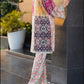 Multi-Colour Digital Print Shirt & Bell Bottom