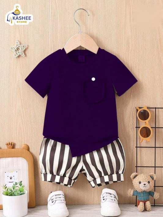 Trendy Top & Short Suit – Summer Collection”