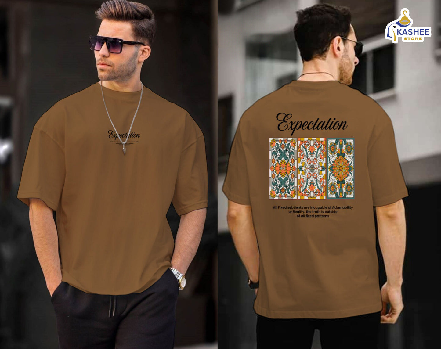 Modern Street Vibe – Down Shoulder Graphic Tee