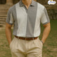 Panel V-Collar T-Shirt