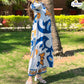 Trendy Digital Printed 2Pc Set – Long Shirt & Bell Bottom Trouser