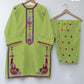Embroidered Soft Cotton 2Pc | Shirt & Flapper