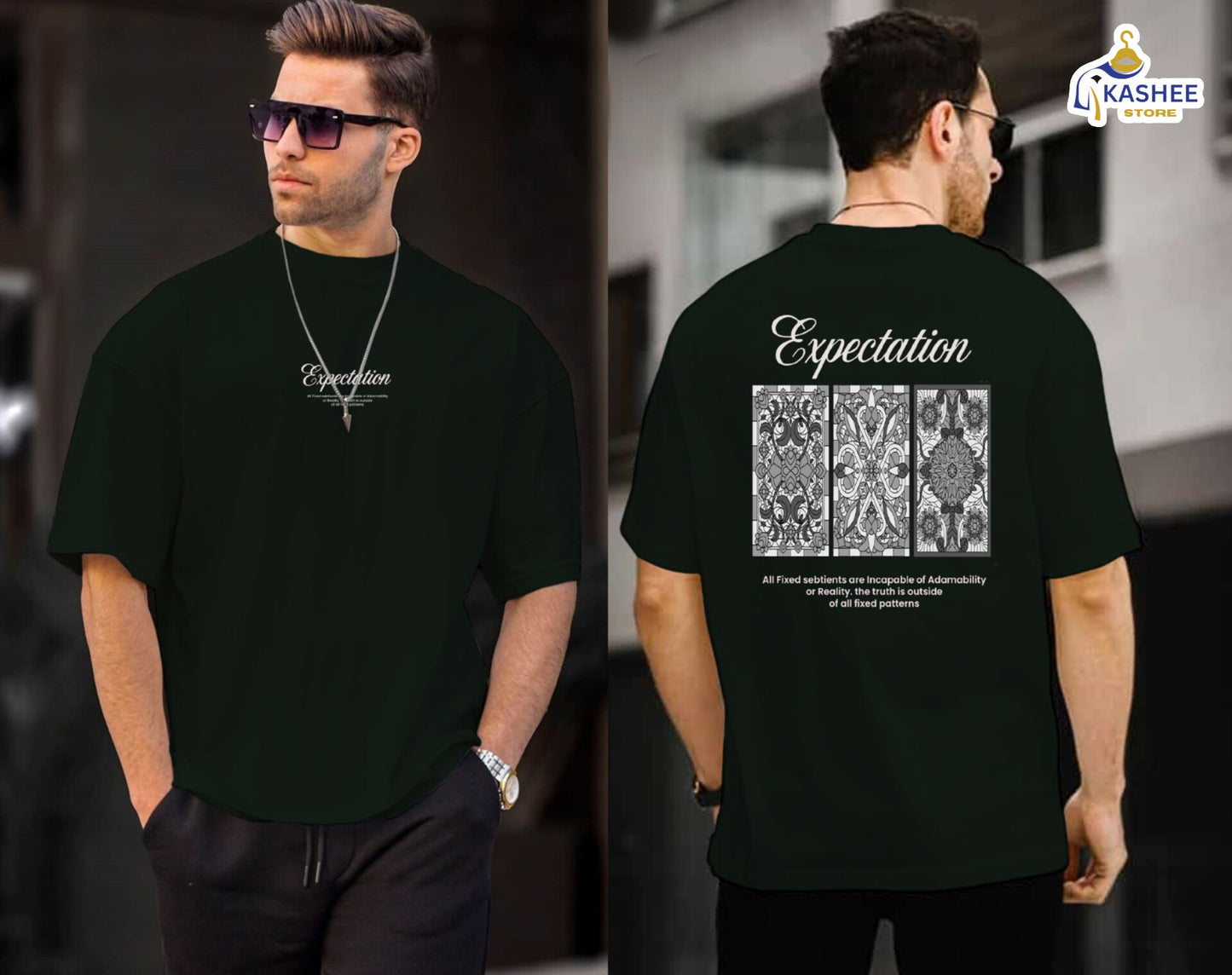 Modern Street Vibe – Down Shoulder Graphic Tee