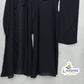 4-Piece Inner Gown Abaya Set with Scarf & Belt