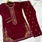 Embroidered Soft Cotton 2Pc | Shirt & Flapper