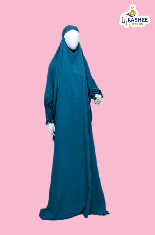 Premium French Jilbab – Wool Peach |