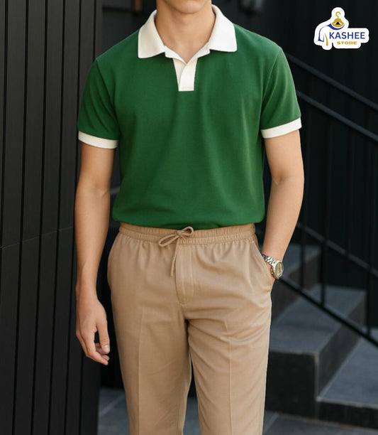 Men’s Coat Collar Polo