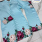 Digital Floral Silk Cord Set – 2Pc"