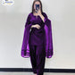 V-Neck Silk Farshi 3Pc