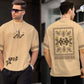 "Raaz Edition – Down Shoulder Graphic Shirt"