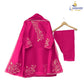 Luxury 3Pc Embroidered Organza Suit with Dupatta & Trouser