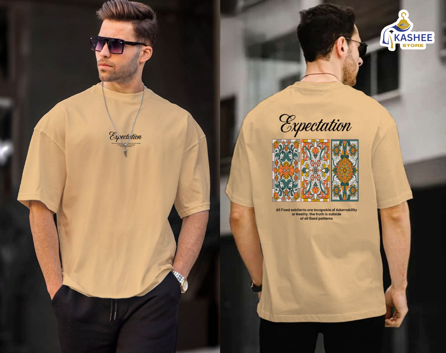 Modern Street Vibe – Down Shoulder Graphic Tee