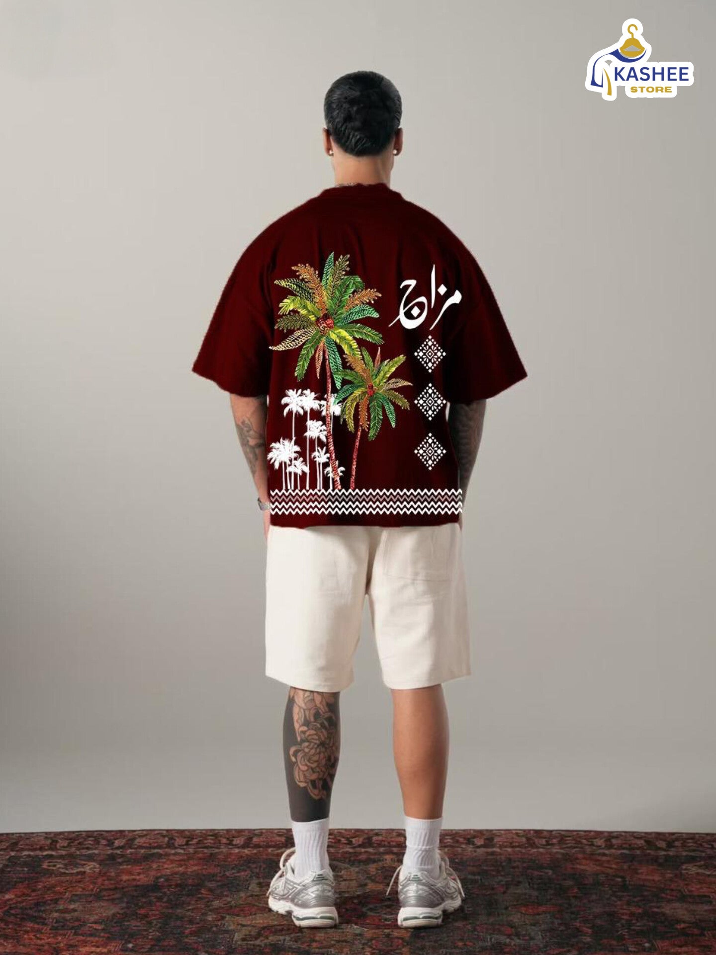 MIZAAJ – Stylish Printed Oversized Sweatshirt