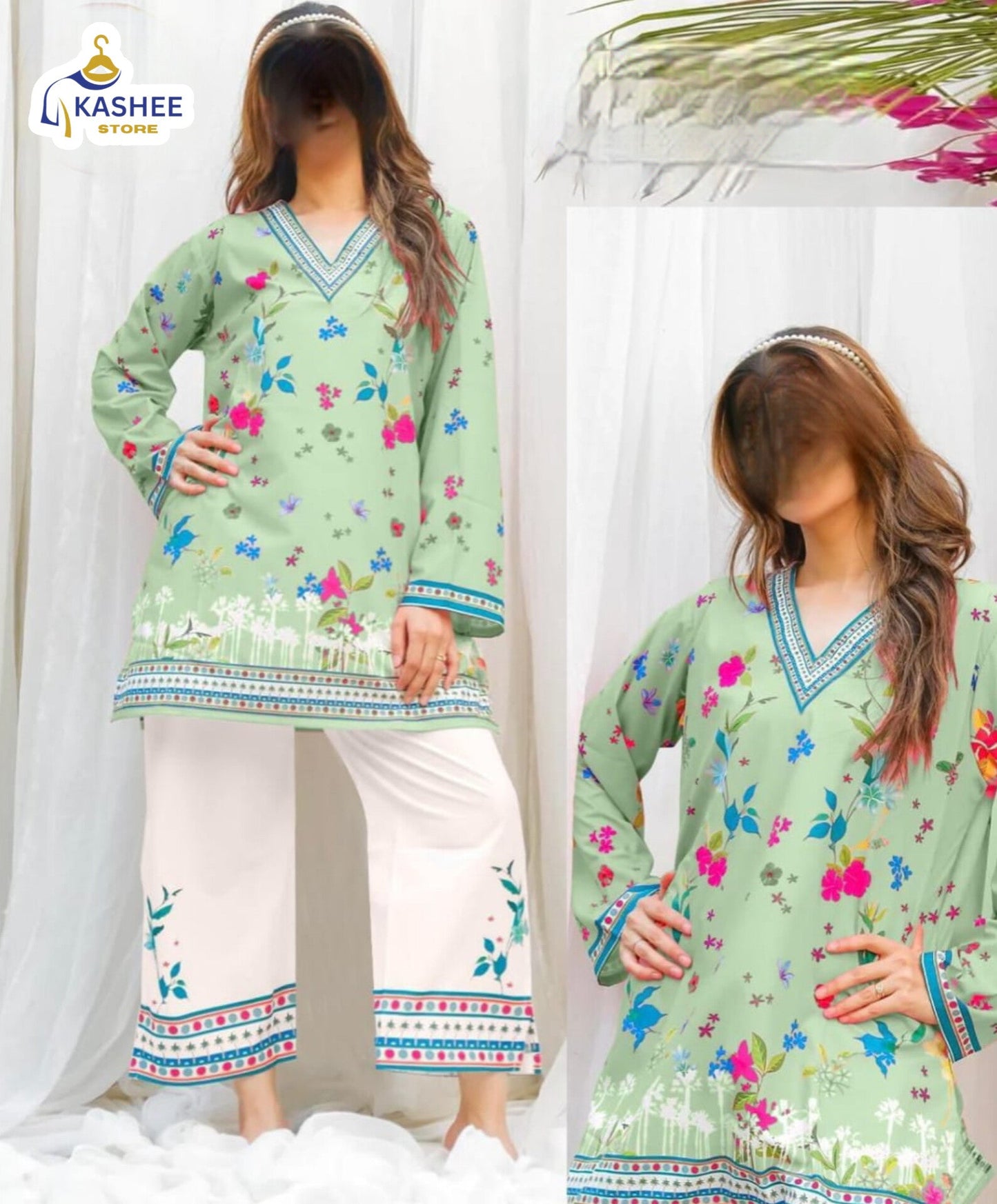 Premium Swiss Lawn 3Pc Outfit