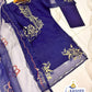 Luxury 3Pc Embroidered Organza Suit with Dupatta & Trouser