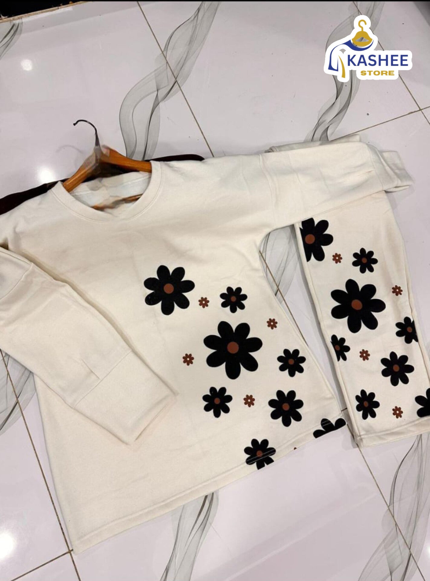 Winter Essential | Double Fleece Printed 2-Piece Set