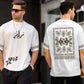 "Raaz Edition – Down Shoulder Graphic Shirt"