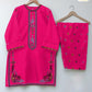 Embroidered Soft Cotton 2Pc | Shirt & Flapper