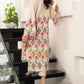 Women’s 2pc Swiss Lawn Suit – Long Digital Printed Shirt with Bell Bottom Trouser