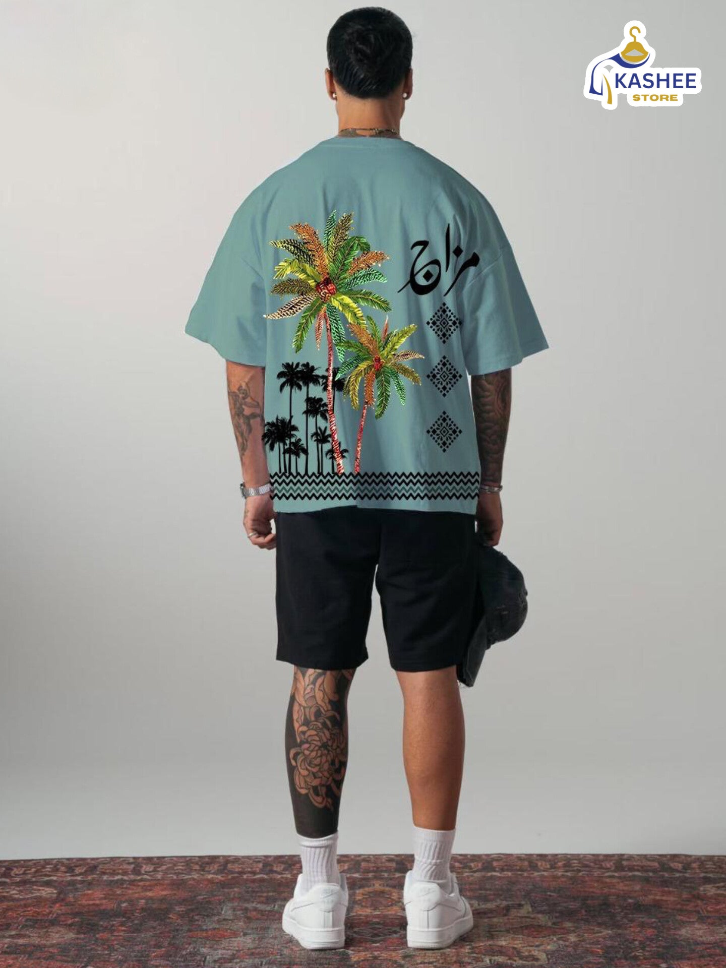 MIZAAJ – Stylish Printed Oversized Sweatshirt