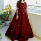 2-Piece Chiffon Maxi Set – Sequence Boti & Zari Work with Crepe Trouser