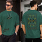 "Raaz Edition – Down Shoulder Graphic Shirt"