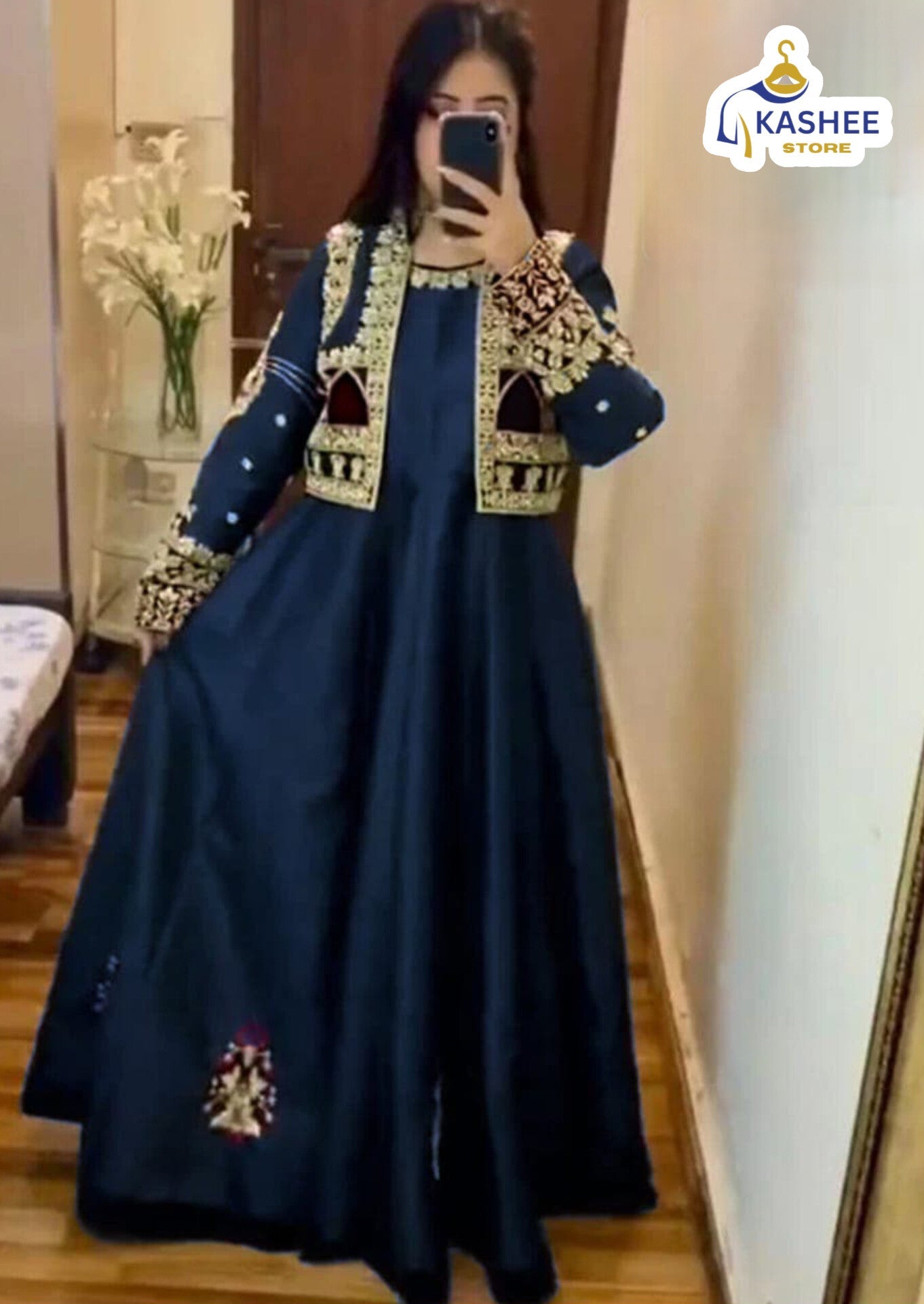 Handwork Embroidered Maxi 2Pc Set