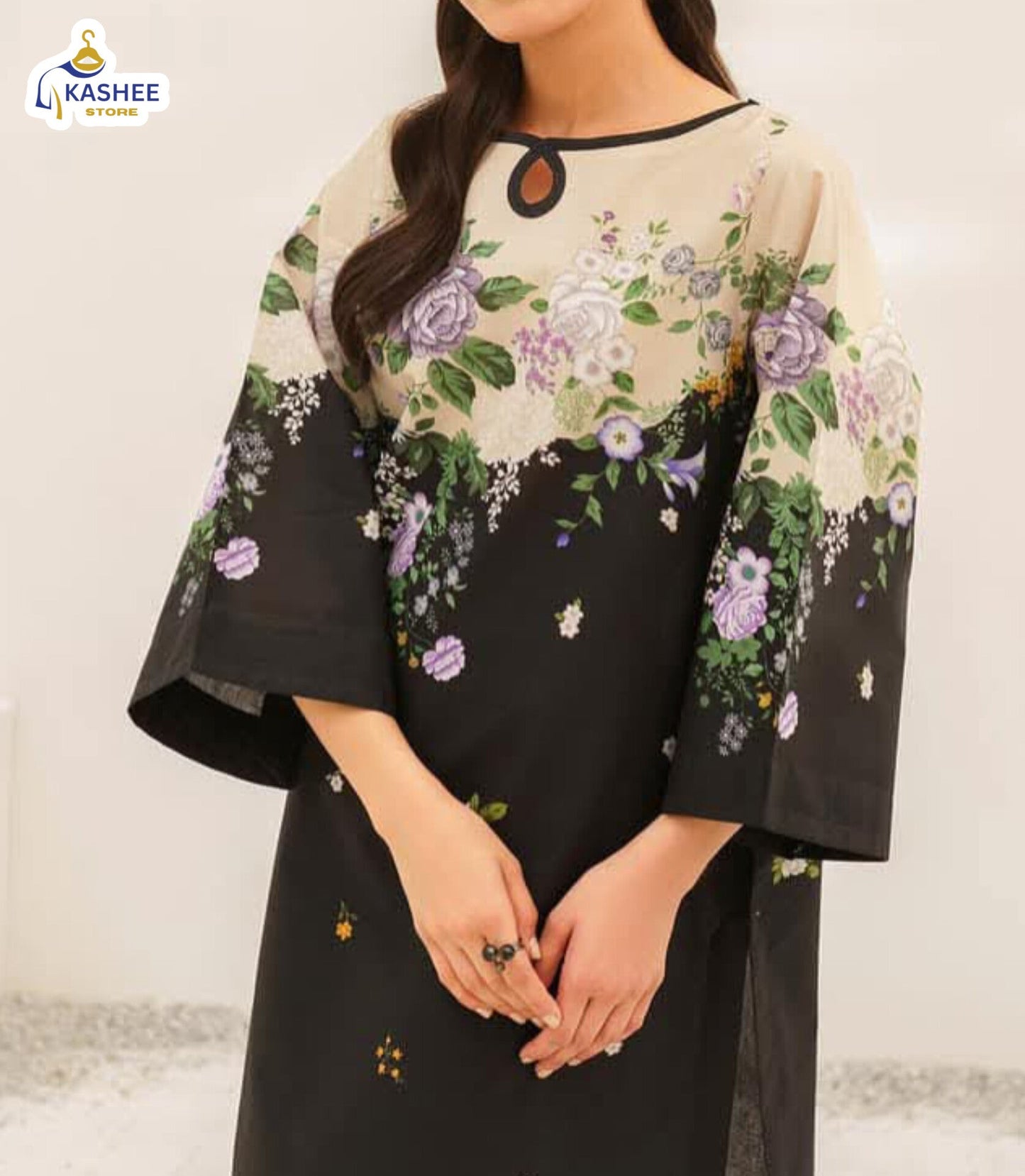 Luxury Digital Print Co-Ord Set | 2Pc Swiss Lawn Suit